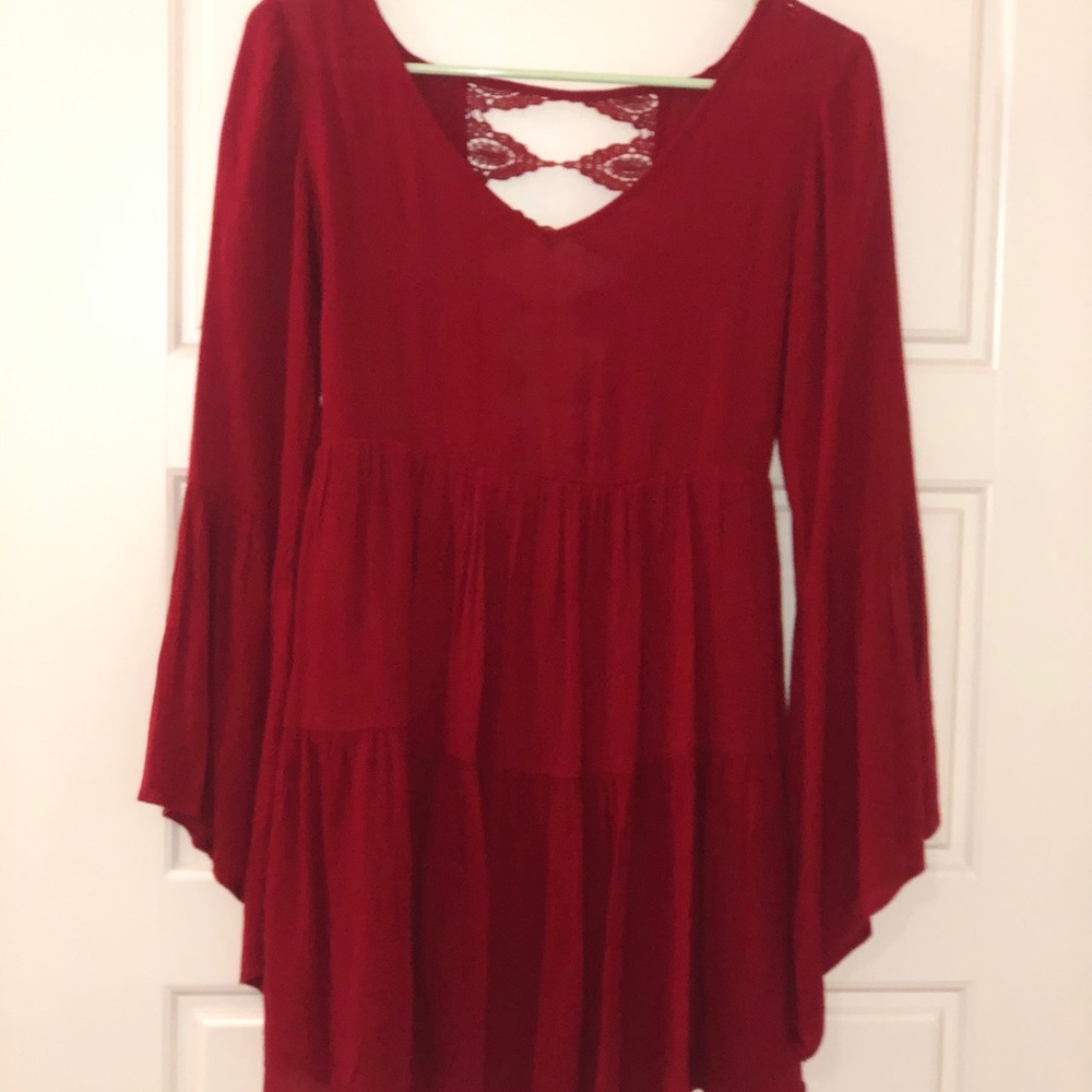 Small burnt red tunic